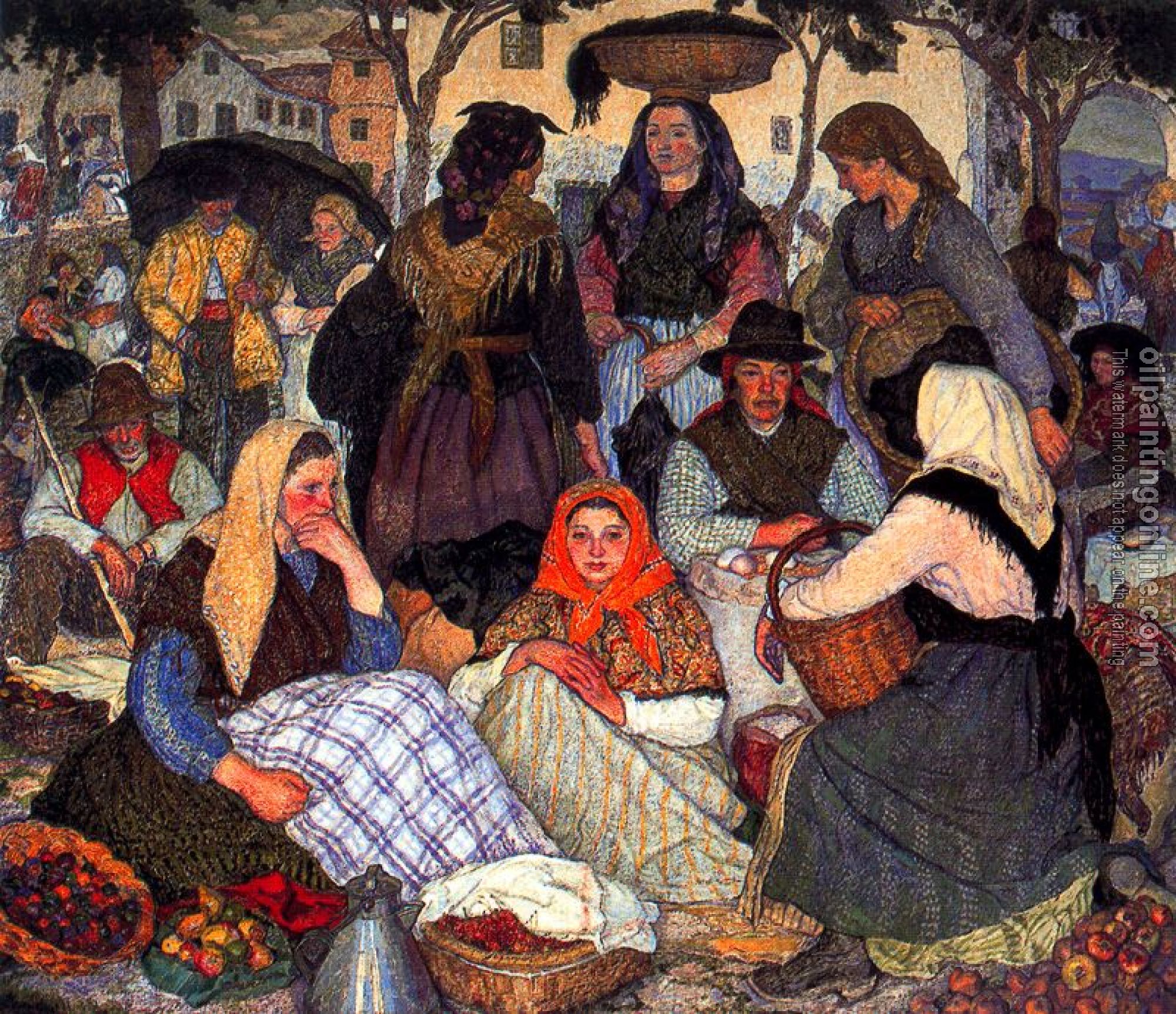 Juan Luis Lopez Garcia - Canvas painting XI